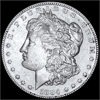 1884-S Morgan Silver Dollar CLOSELY UNC