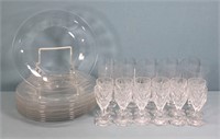 32pc. Kosta Boda "Rosersberg" Crystal