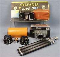 Agfa Super Silette-LK Camera w/ Accessories