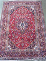 Handmade Kashan Room Size Rug