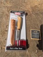 Rapala 4" Fish 'n Fillet Knife - NEW