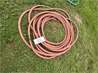 ROSE  COLOR  HEAVY DUTY HOSE APPROX. 75'