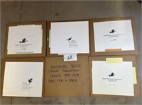 5 NATIONAL WILD TURKEY FEDERATION PRINTS