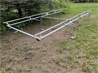 METAL TRUCK  RACK  26" HIGH x 66" LONG x 12" WIDE