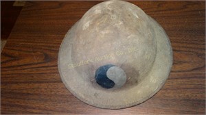 WWI 115th Infantry US helmet
