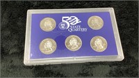 2002 U.S. Mint 50 State Quarters Proof Set-