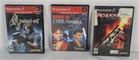 3 Ps2 Resident Evil Games - Code: Veronika, 4