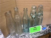 2 codd neck bottle + Vintage Dr Pepper bottle