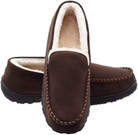 Lulex Moccasins for Men House Slippers Indoor...