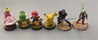 Wii Infinity Amiibo Mario & Star Wars 3.0 Figures