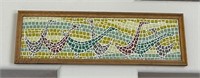 D - MOSAIC ART FRAMED 26"L (PLASTIC) (K85)