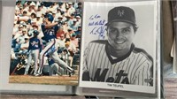 Kevin Esther and Tim Tofel New York Mets signed 8x
