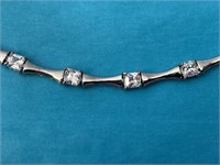 7in. Sterling Silver Bracelet 9.63 Grams