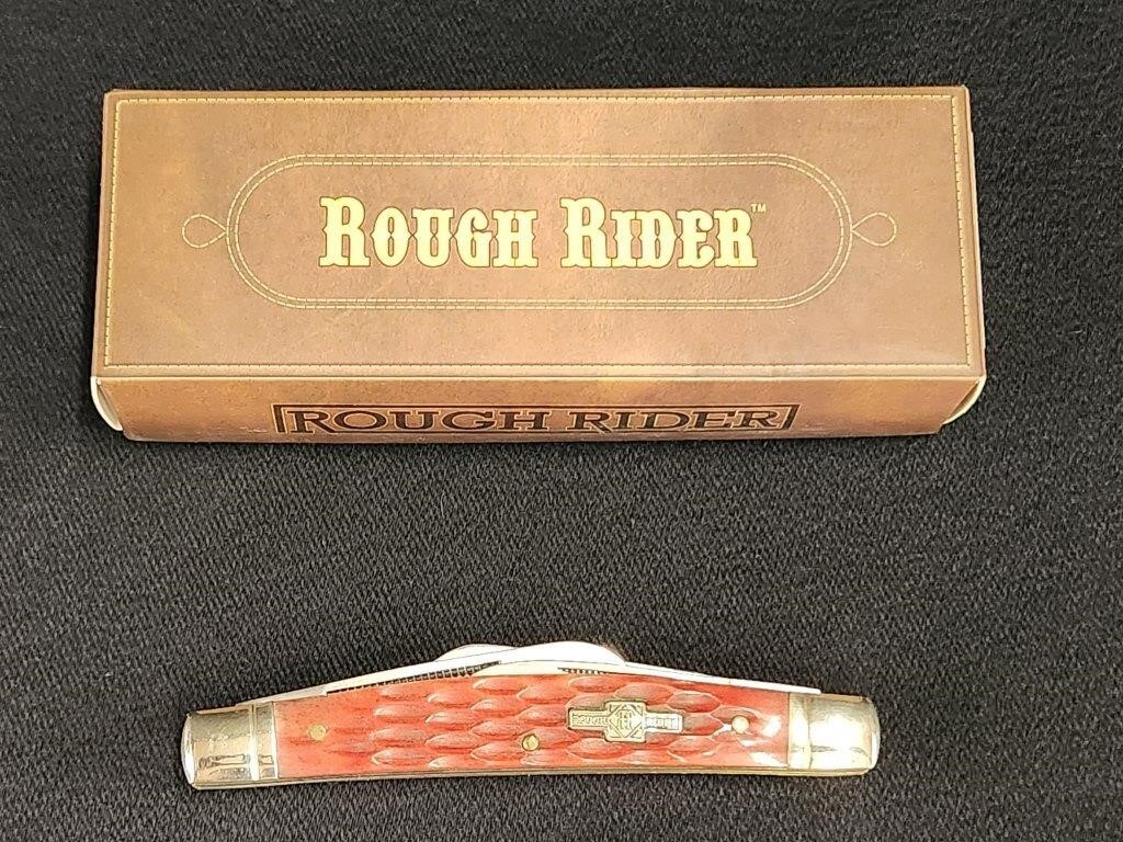 ROUGH RIDER FOUR BLADE POCKET KNIFE