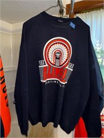 Illinois Sweatshirt Size XL