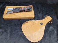 Small Cutting Boards & Knives