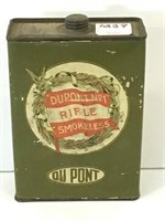 Du Pont #1 Rifle Smokeless Powder Tin