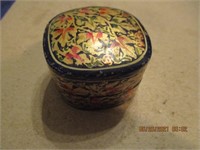 Wooden Mini Trinket Painted Box