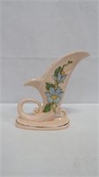Hull Art Pottery Magnolia Cornucopia Vase