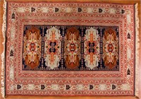 Turkish rug, approx. 5.6 x 7.6