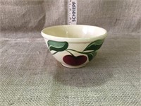 Antique Watt Pottery #6 Apple design bowl