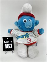 Vintage Smurf Baseball Doll