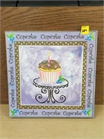 Cupcake Canvas 12"x12"