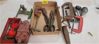 Tool group, c clamps etc