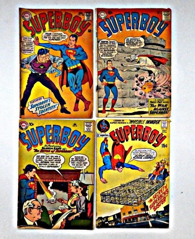 (4) DC SUPERBOY COMICS