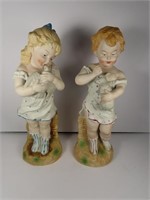 German bisque Figurines