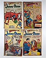 (4)DC SUPERMAN'S PAL JIMMY OLSEN 56-62