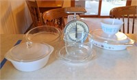 Pyrex, Glasbake, Kitchen Scale