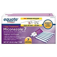 Equate Miconazole 7-Day Vaginal Cream with Disposa