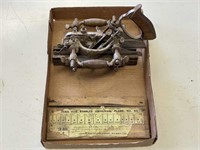 Stanley No 55 Combination Plane, Cutters