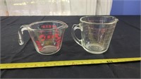 PYREX MEASURING CUPS