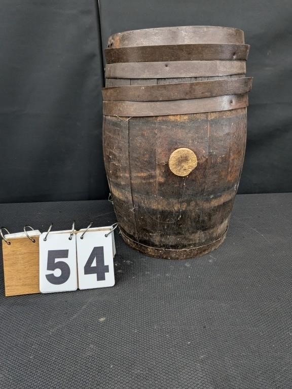 Small Wooden Cider Barrel