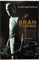 Gran Torino Poster Clint Eastwood  Autograph