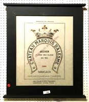 Chateau Marquis D"Alesme Framed Wall Art