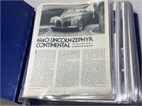 Binder full 1960’s Car Magazines & Covers - 4