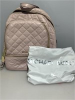 Michael Kors Quilted Backpack with Dust Bag -