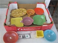 Madison P/U Only Vintage Colorful Dish Lot -