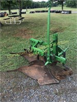 3PT TWO BOTTOM PLOW - JOHN DEERE GREEN IN COLOR