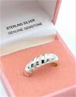 Sterling Silver Mother-of-Pearl Ring