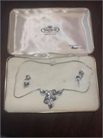 Van Dell Sterling Silver necklace & Earring set