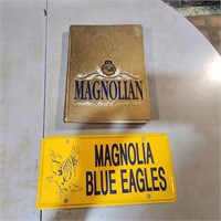 1972 MAGNOLIA YEAR BOOK & LICENSE PLATE