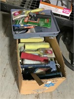 Box of Painting Supplies