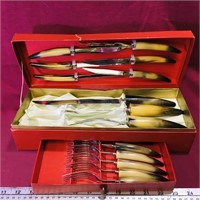 Vintage Sheffield Cutlery Set
