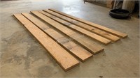 (6) Red Oak Boards 96L x 1-1/8Thick