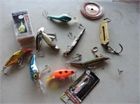 Lures, Scale, Leaders Etc