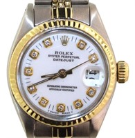 Rolex 6917 Lady Datejust 26 w/ Diamond Watch